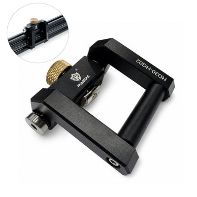 LinkMejor Flip Stop for HD30-WL02 Fence Guide Rail Woodworking Bench MFT System Precision Guide Rod Stop Block
