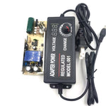 3-36V2A Adjustable Voltage Power Adapter with Clear Display Universal Input and High-Efficiency Operation Customizable AC/DC Cable Lengths Ideal for Various Devices Worldwide