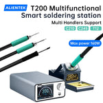 LinkMejor T200 Smart Soldering Station 160W PID Temperature Control Welding Rework Station For C245 C210 T12 Tips