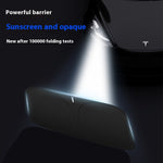 LinkMejor Car Sunshade Windshield Heat Insulation Sunscreen Baffle Car Front Window Sunshade Summer Curtain Car Sunshade