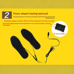 LinkMejor USB Charging Heated Insoles Cuttable Washable Winter Warm Electric Feet Warmer Insoles with 3 Heating Methods for Motorcycle Cycling Skiing Hiking Supplies