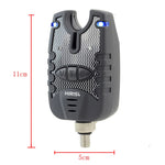 LinkMejor Fishing Alarm Kit 3PCS Water Resistant Blue LED Swinger Bite Alarm Set for Fishing