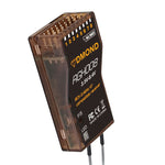 LinkMejor RGH008 2.4GHz 8CH Full Range Telemetry RC Receiver Comaptible Graupner HOTT+SUMD System Support Two-way Data Return for RC Drone