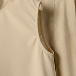 LinkMejor Women Vintage Casual Stand Neck Sleeveless Pleated Wide Leg Tops Trousers