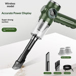 Tevorex Mini Car Vacuum Cleaner 290000Pa Digital Wireless Automobile Powerful Handheld Multifunction Household Cleaner Applianc