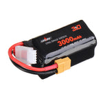 LinkMejor VTC6 18650 4S 14.8V 3000mAh 15/30C 4S1P LR Li-ion LionPack Battery XT60 Plug for GEPRC Crocodile Baby 4 Crocodile7 Long Range FPV Racing Drone