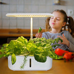 LinkMejor Plant Growth Light Smart Hydroponic Plant Machine Full Spectrum Indoor Fruit and Vegetable Planting Cultivator Ornamental Decoration