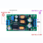 DC 3.6-30V to DC ±3-30V Step Up Step Down Converter Module 20W Dual Output Power Supply Adjustable Voltage Boost-Buck High Efficiency
