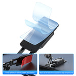 LinkMejor US-ZJ076 Magnetic Car Phone Holder 360° Rotary Center Console Mount Stand for iPhone 16 15 Pro 14 13 12 Pro Max for Samsung Galaxy Z Flip6 for Oppo A5 Pro for Xiaomi 15pro