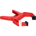 2/3/4 inch Carpentry Clip Quick Ratchet Carpenter Tool G-shaped Woodworking Clamp Photography Spring Clamps G-shaped Spring Clip Plastic Woodworking Clip