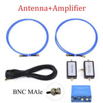 Portable Passive Magnetic Antenna Amplifier T-Shaped BALUN 10 kHz-30 MHz HF Up To 300 MHz VHF 250 mW SMA BNC Low Loss Wideband