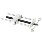 LinkMejor Woodworking Vise MG0-000-0060A Heavy Duty Dual Link Clamp 0-300mm Range Aluminum Alloy Stainless Steel