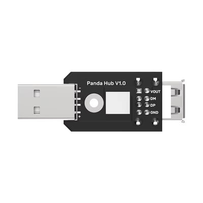 LinkMejor Panda Hub 3D Printer Hub Double USB Output Extension Adapter Module for P1S/P1P Seamlessly Integration