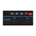 Car Inverter & Charger  12V to 110V/220V Power Converter with Digital Display Car Inverter Charger 12V24V To 110V220V Power Converter Type-C Mobile Phone Fast Charging