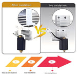 Elegoo Centauri Carbon Hotend Kit 350°C High Temperature Hardened Steel Nozzle 0.2/0.4/0.6/0.8mm High Flow Bi Metal for Abrasive Filament Nylon PEEK 3D Printer Upgrade