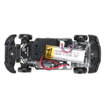 LinkMejor MC061 RTR 1/64 2.4G 4WD Mini Drift RC Car Sports LED Light High Speed On-Road Micro Racing Remote Control Vehicles Models Desktop Ornaments Toys