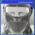 LinkMejor Warm Winter Cycling Caps Men Women Cold-Proof Thermal Sports Hoods Full Face Mask Ski Hunting Helmet Liner Head Neck Cover