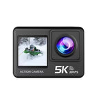 Ourlife MTR60 5K30FPS 4K60FPS Action Camera 2.0'' Touch LCD 170° 30M Waterproof 6 axis EIS WiFi 5X Zoom Helmet Sport Webcam