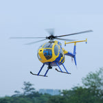 LinkMejor MD500E 470 Class 2.4G 6CH Hughes Bird 5 Blades Flybarless RC Helicopter RTF