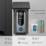 M20 Tuya Smart Doorbell Camera with Solar Panel Cover 1080P Video Intercom Motion Detect Night Vision IP65 Waterproof Wireless Outdoors Smart Visual Doorbell