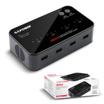 GT POWER PDX4 AC 80W DC 64W 4 Channel Multi-Function Lithium Battery Charger for 1S 2S 3S LiPo Battery Charge