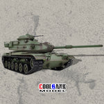 CoolBank Model US M60A3 1/16 2.4G RC Tank Battle w/ Lighting Smoking Sound Shoot Balls Off-Road Vehicles Toys