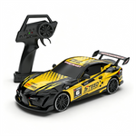 Geeks X2201 RTR 1/22 2.4G 4WD Drift RC Car Gyro Mini Full Proportional Alloy Body Shell LED Light Remote Control High-Speed Motor On-Road Racing Vehicle Model Boys Gifts Toys