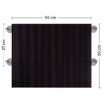 Car Window Shades Car Sunshade Side Window Privacy Sunscreen Shading Heat Insulation Suction Cup Car Curtain Car Interior Heat Insulation Curtain