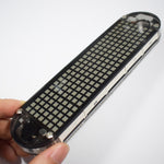 LinkMejor® DS3231 High Accuracy Multifunction LED Dot Matrix Animation Effects Clock DIY Kit