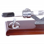 LinkMejor QX-RS-01 Thermoacoustic Stirling Steam Engine Motor Model Physics Experiment Science Discovery Production Invention Gift Collection Toys