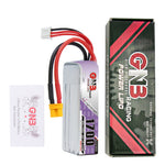 LinkMejor GNB 7.6V 1700mAh 2S2P 60C HV LiPo Battery XT30 Plug for Emax Tinyhawk II GEPRC TinyGo Brushless FPV Drone RC Car Boat Airplane Toys Models