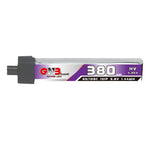6Pcs LinkMejor 3.8V 380mAh 60C 1S LiHV Battery A30 Plug With Adapter Cable for BetaFPV Meteor65 Pro Happymodel Mobula6 HD