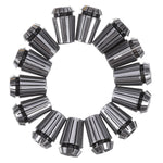 Machifit 14pcs ER20 Spring Collet Set 1/8-1/2 Inch Chuck Collet for CNC Milling Lathe Tool