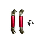 2PCS LDRC 18401 18499 1/18 Rock Crawler RC Car Parts Metal Drive Shaft Vehicles Models Spare Accessories