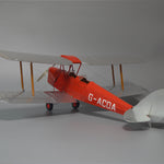 LinkMejor DH.82 Tiger Moth 1/12 750mm Wingspan Balsa Wood Micro RC Airplane KIT