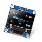 LinkMejor® WiFi Weather Station Kit 5V BMP280 Temperature Humidity Atmospheric Pressure Sensor + 0.96" OLED IIC LCD Display + Jumper Wire