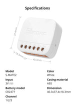 LinkMejor S-Mate2 eWeLink Remote Control via Smart Switch for Smart Home Work with Alexa Google Home IFTTT