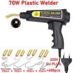 70W Plastic Welder with 400 Staples Rapid Heating to 400°C LED Lighting for Car Bumper Repair Welding Machine