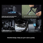 LinkMejor RS5 Handheld Camera Gimbal Stabilizer 3KG Payload Professional Intelligent Follow for DSLR Mirrorless Camera Lightweight
