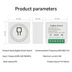 Ewelink 16A Zigbee3.0 Switch Smart Home Light Switches Module 2-Way Control Voice Control with Alexa Google Assistant
