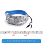 Programmable RGB LED Strip WS2812 Full Color Adjustable LED Tape 5050 SMD LED Running Light Strip