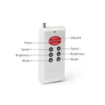 8 Keys RGB LED Strip Controller RF Wireless Remote Control PWM 30A DC12V-24V 288W Metal Shell for LED Light Strips