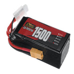 LinkMejor 6S 22.2V 1500mAh 120C 33.3Wh LiPo Battery XT60 Plug for SpeedyBee Master 5 V2  RC FPV Racing Drone