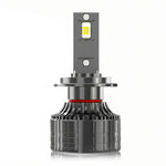 V6 Spotlight LED Headlight Bulbs 6000LM 6500K Cool White 3570 CSP Chips Super Bright Headlamp Conversion Kit For Cars H4 H7 H11 9005