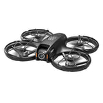 LinkMejor M5 WiFi FPV with 4.3inch Telescopic Screen Controller HD Dual Camera Electrically Adjustable Optical Flow Hover Brushless 2.4G 4CH 6-Axis Remote Control Toys RC Drone Quadcopter RTF