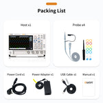 LinkMejor ADS804A ADS814A ADS824A Digital Oscilloscope 70MHz 4Channel 1.25GSa/s 12-bit Vertical Resolution High Res Waveform Capture 50M Memory Depth