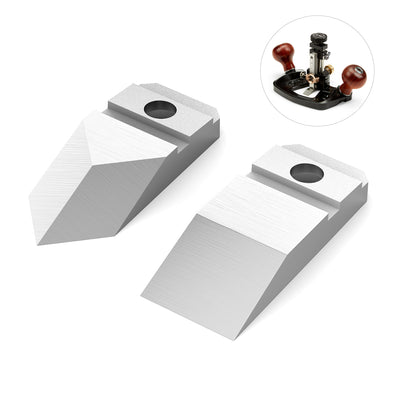 LinkMejor 1Pcs Replacement Blade For KM-17 PRO Router Plane 25 Degree Sharp Blade Flat Point Blade For Tuning Joinery Cutting Grooves Mortise