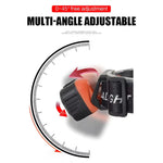 Mini Rechargeable LED Headlight Powerful Inductive Head Lamp White and Red Light Outdoor Camping Fishing Emergency Working Lamp