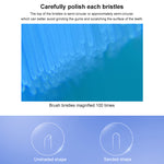 4Pack Toothbrush Head Replacement for Xiaomi Mijia T500/T300 MES/ 602/601 Sonic Toothbrush