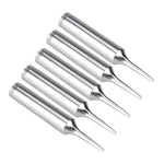 LinkMejor 5pcs 900M-T-1C Solder Iron Tips set For 936/937 Soldering Station Etc